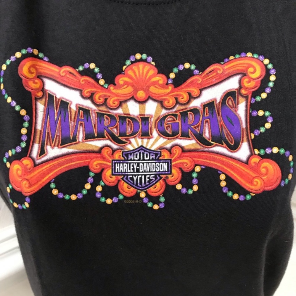 Harley-Davidson Mardi Gras New Orleans Tee Sz S - Picture 6 of 8